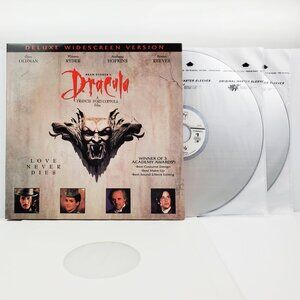 Bram Stoker's Dracula Laserdisc Coppola 1993 Deluxe Widescreen Dolby Surround NM
